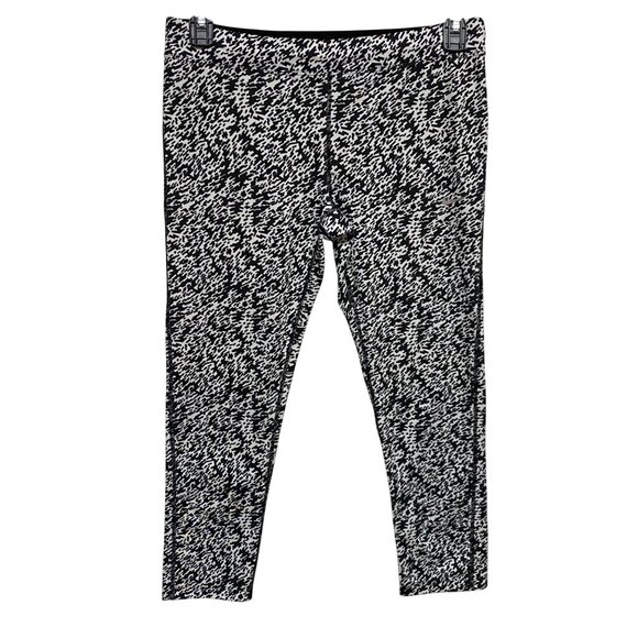 Nike Pants - Nike Dri-Fit Womens Black & White Printed Leggings Size L
